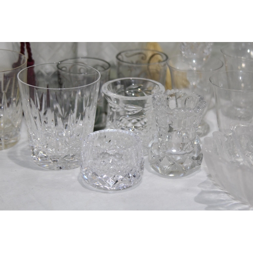 336 - QUANTITY OF GOOD GLASSWARE