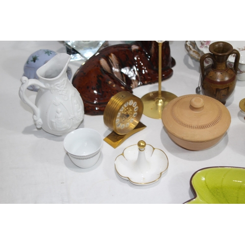 341 - BOX OF MISCELLANEOUS CHINA AND GLASS ETC