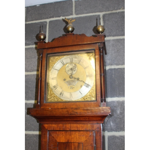 150 - ANTIQUE GRANDFATHER CLOCK