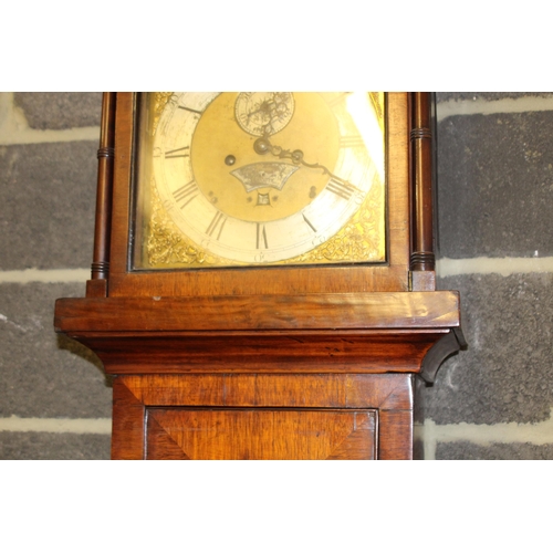 150 - ANTIQUE GRANDFATHER CLOCK