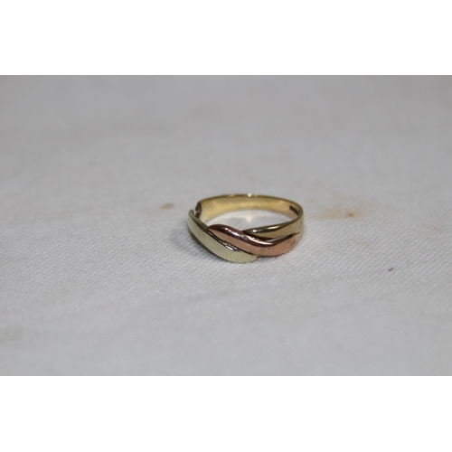 1200 - 9CT SCRAP GOLD RING -  SIZE N 1/2 - 2.80G