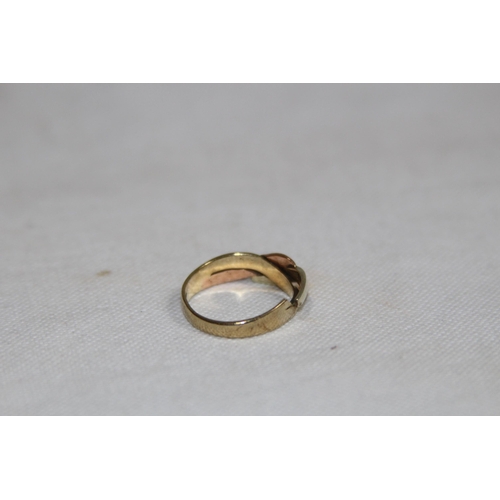 1200 - 9CT SCRAP GOLD RING -  SIZE N 1/2 - 2.80G