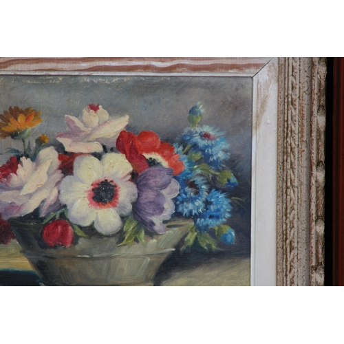 190 - QUANTITY OF PAINTINGS INCLUDING 2 X OILS, A WATERCOLOUR AND 2 PRINTS OF STILL LIFE
48 X 38CM