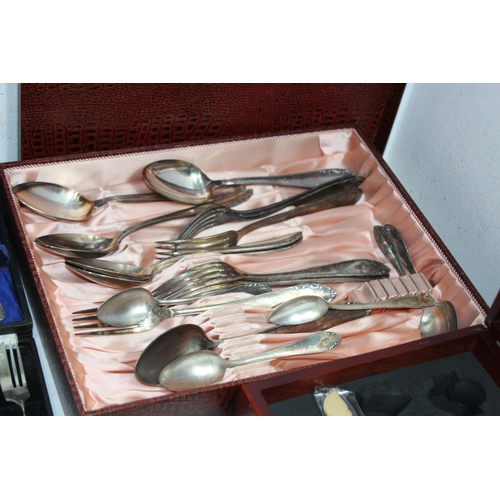 510 - QUANTITY OF CASED AND LOOSE CUTLERY