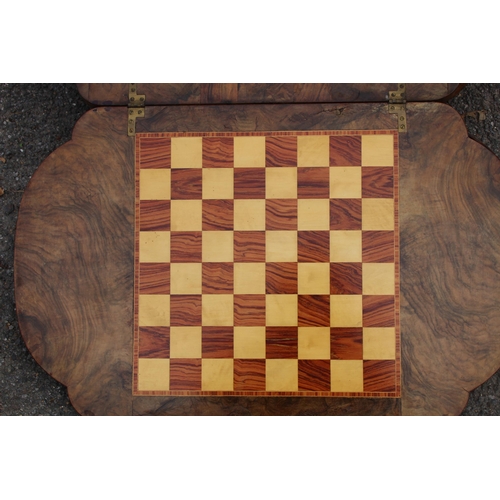 11 - ANTIQUE GAMES TABLE