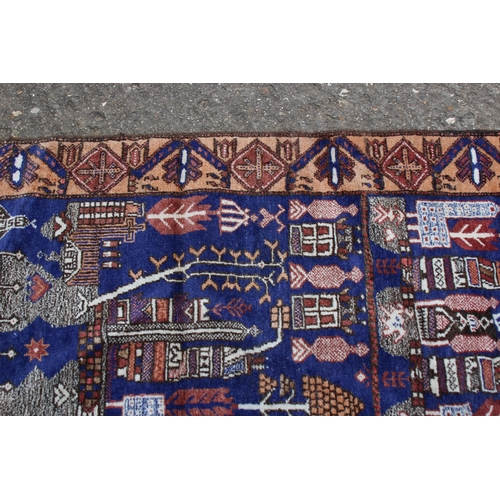 268 - VINTAGE MIDDLE EASTERN RUG
130 X 80CM