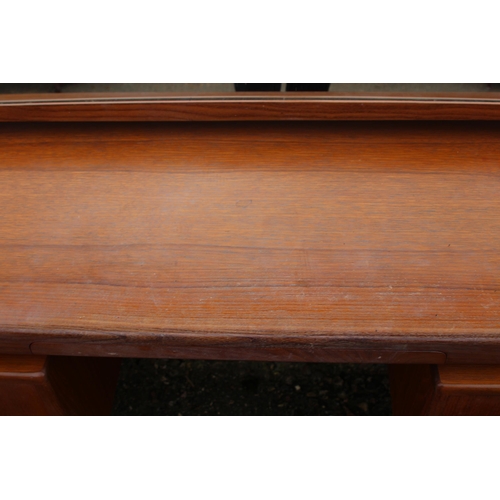 51 - G PLAN FRESCO DRESSING TABLE - BOTTOM DRAWER RUNNERS ARE MISSING 
153 X 47 X 120CM