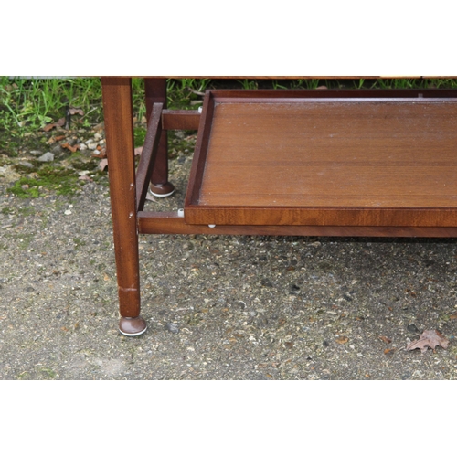 57 - RETRO REMPLOY LARGE FOLDING COFFEE TABLE 
84 X 54CM