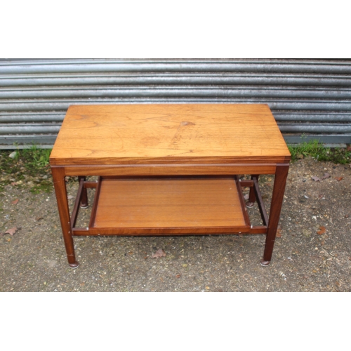 57 - RETRO REMPLOY LARGE FOLDING COFFEE TABLE 
84 X 54CM