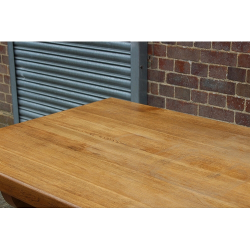 73 - LARGE OAK  DINING TABLE 
180 X 100 X 77CM