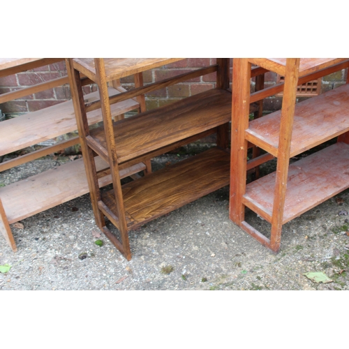 78 - 4 X FOLDING SHELVES 
71 X 30 X 95CM