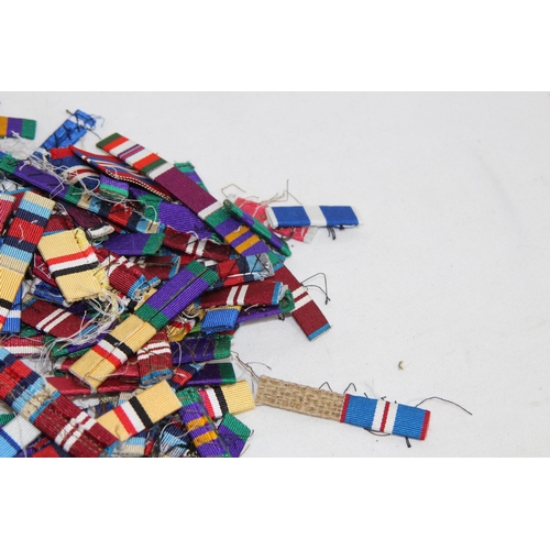 903 - LARGE QUANTITY OF WWII MILITARY RIBBONS