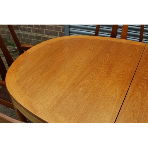 86 - RETRO NATHAN  DINING TABLE AND CHAIRS  
155 X 75 X 100CM