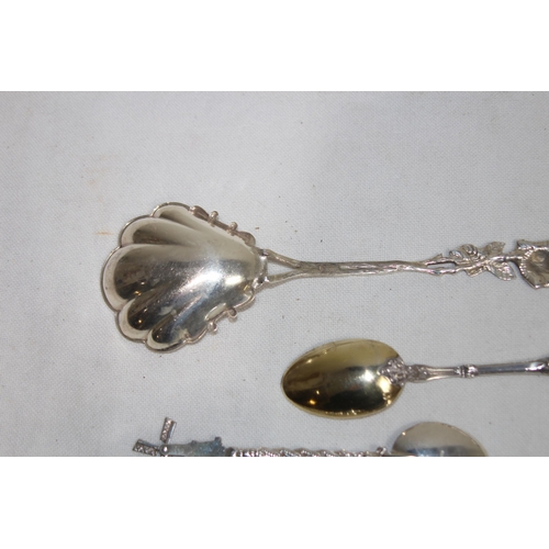 1132 - QUANTITY OF TESTED SILVER SPOONS - 72G