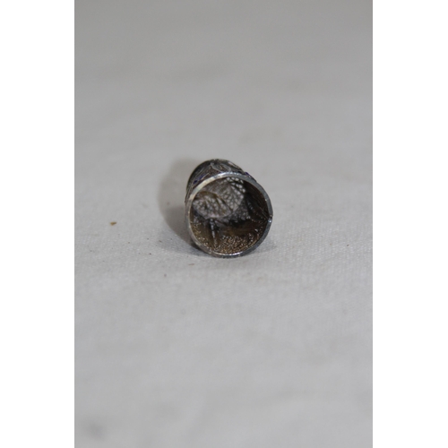 1133 - 2 X SILVER THIMBLES