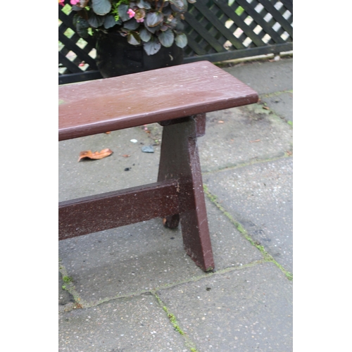 151 - WOODEN GARDEN BENCH
154 X 22 X 40CM