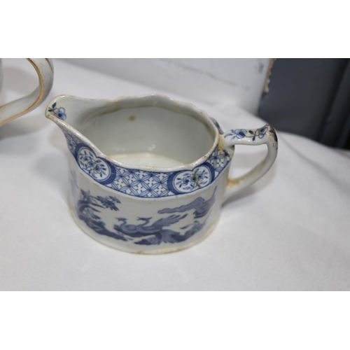 367 - QUANTITY OF VINTAGE BLUE AND WHITE CHINA INCLUDING OLD CHELSEA AND BOOTHS