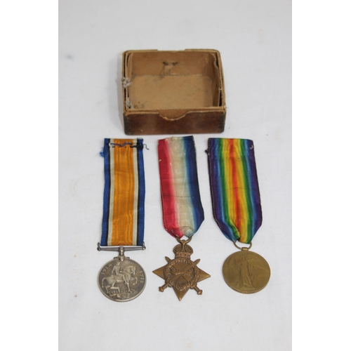 916 - 3 X WWI MEDALS 19337 PTE O.J  PIKE WILTS REG