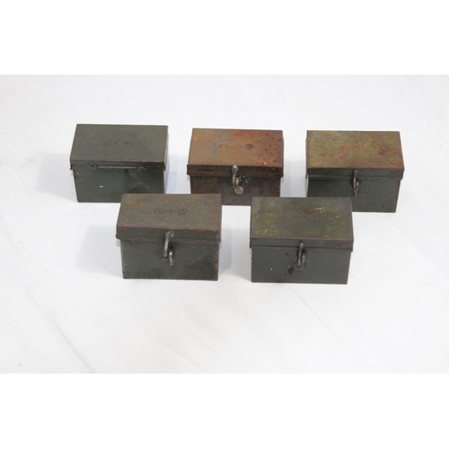 920 - INTERESTING MILITARY BOXES