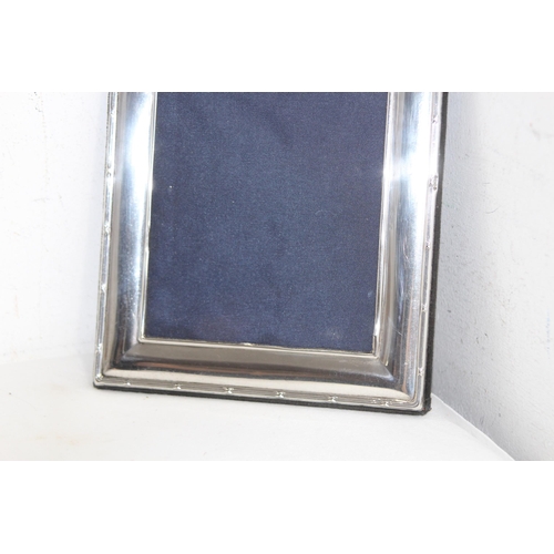 1162 - HALLMARKED SILVER PICTURE FRAME
22 X 18CM