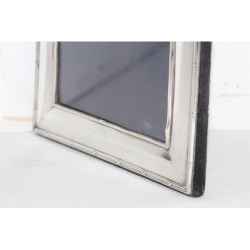 1162 - HALLMARKED SILVER PICTURE FRAME
22 X 18CM