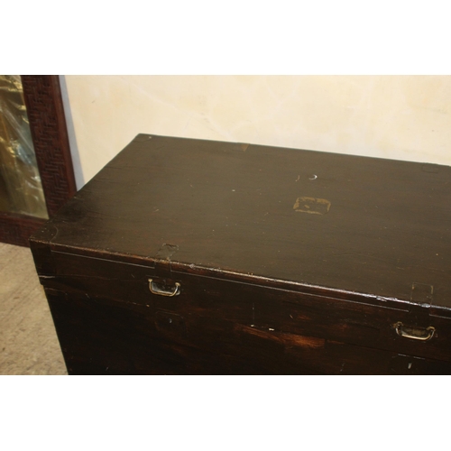 93 - VINTAGE TRUNK 
56 X 110 X 74CM