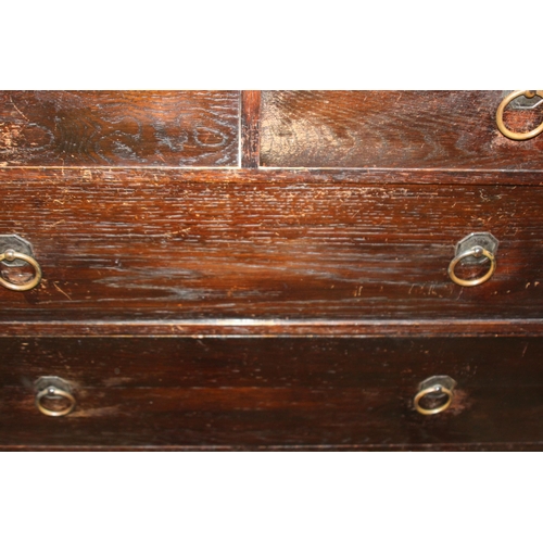 98 - EDWARDIAN CHEST OF DRAWERS 2/3
47 X 106 X 105CM