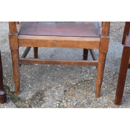 117 - VINTAGE CHAIRS, STOOLS AND TABLE  x6
60 X 53 X 110CM