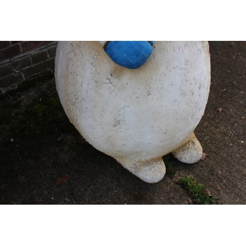 135 - SNOWMAN LIFESIZE FIGURE 
168 X 65CM