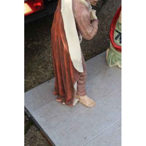 145 - LARGE NATIVITY SET  X7
92CM