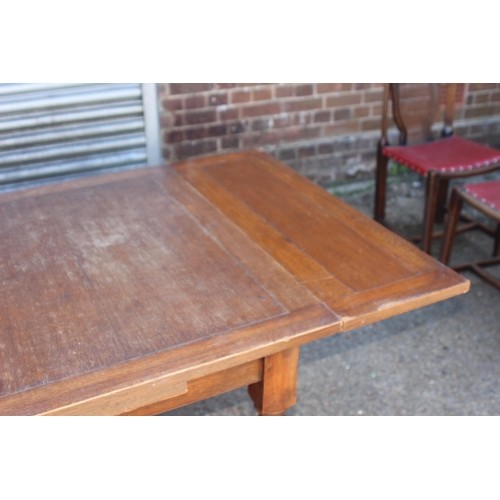 103 - VINTAGE BARLEY TWIST EXTENDING TABLE AND CHAIRS 
148 X 90 X 75CM