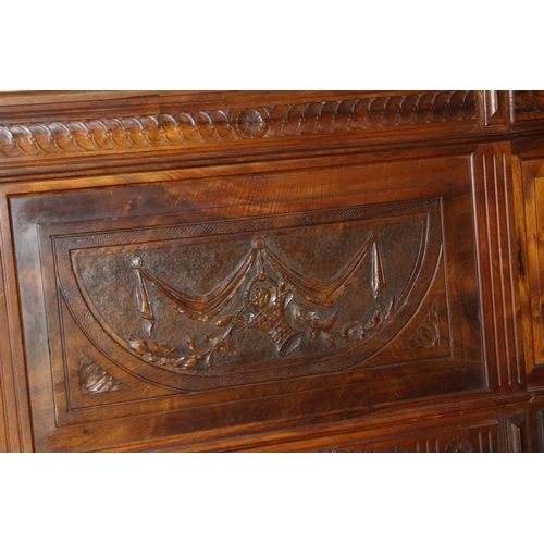 129 - VINTAGE CARVED BED FRAME 
157 X 200 X 156CM