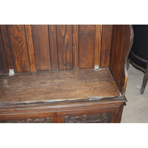 133 - VINTAGE CHURCH BENCH PEW 
102 X 45 X 162CM