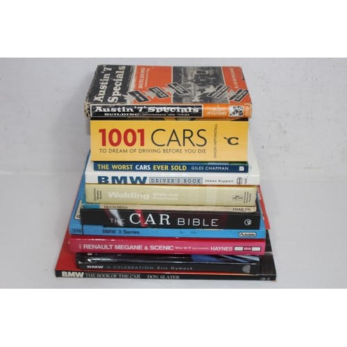 669 - QUANTITY OF CAR BOOKS