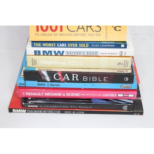 669 - QUANTITY OF CAR BOOKS