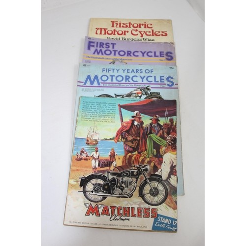 670 - QUANTITY OF MOTORCYCLE BOOKS