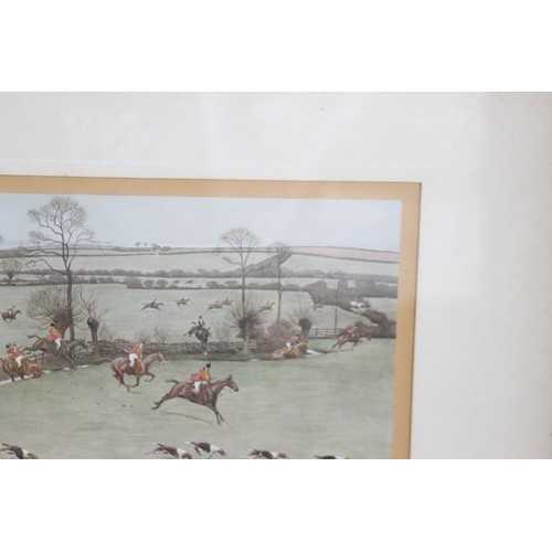 210 - CECEIL ALDIN SIGNED PRINT - THE WARWICKSHIRE AWAY FROM WATERFALL NO 240
50 X 34CM