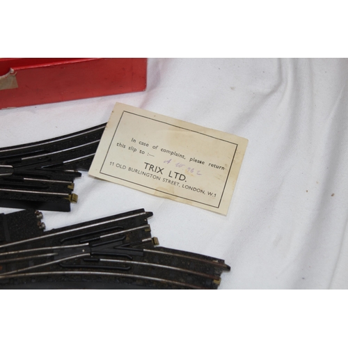 788 - LARGE QUANTITY OF VINTAGE TTR TRIX RAILWAY TRACK, LOCOMOTIVES AND ROLLING STOCK IN BOXES