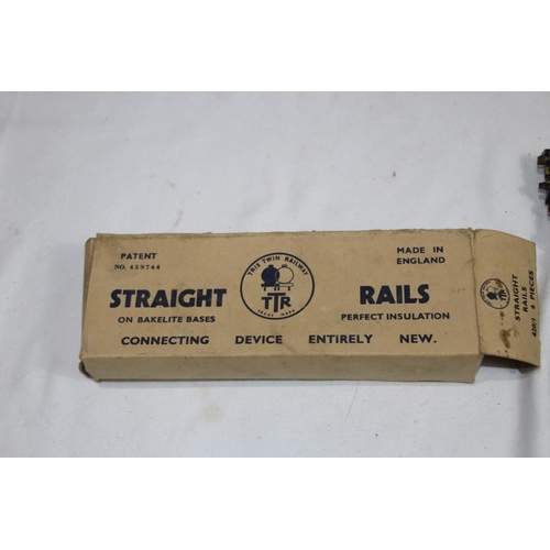 788 - LARGE QUANTITY OF VINTAGE TTR TRIX RAILWAY TRACK, LOCOMOTIVES AND ROLLING STOCK IN BOXES