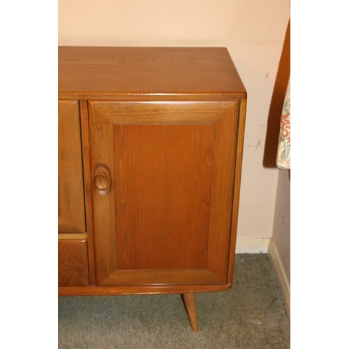 21A - RETRO ERCOL WINDSOR SIDEBOARD 
115 X 45 X 83CM