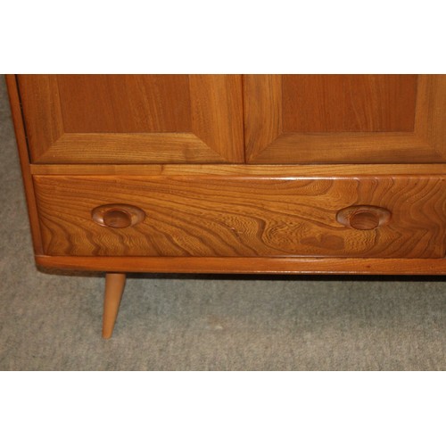 21A - RETRO ERCOL WINDSOR SIDEBOARD 
115 X 45 X 83CM