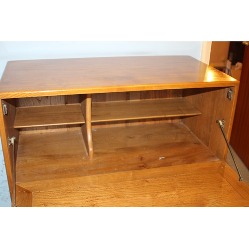 24A - RETRO ERCOL WINDSOR BUREAU 
83 X 45 X 110CM