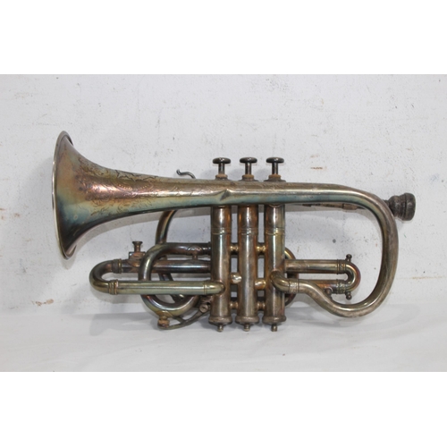 766 - MILITARY STYLE VINTAGE CORNET