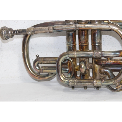 766 - MILITARY STYLE VINTAGE CORNET