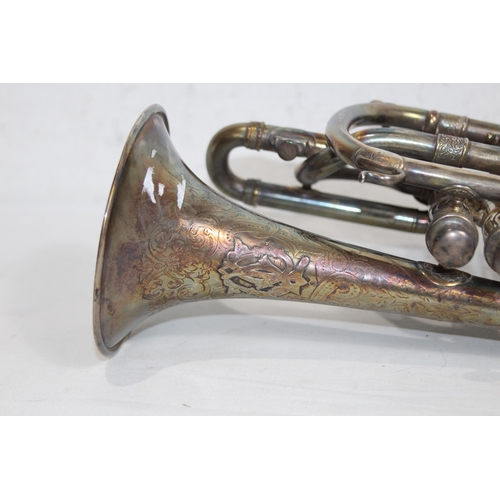 766 - MILITARY STYLE VINTAGE CORNET