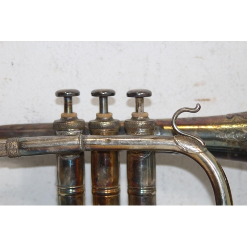 766 - MILITARY STYLE VINTAGE CORNET
