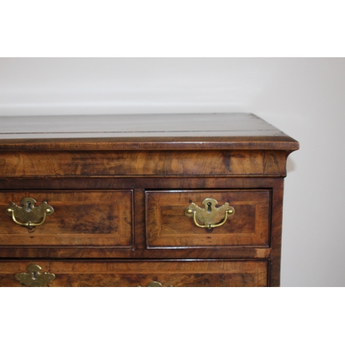 15 - EDWARDIAN 3/3 CHEST OF DRAWERS 
98 X 53 X 134CM