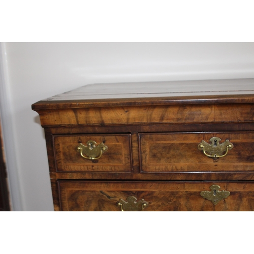 15 - EDWARDIAN 3/3 CHEST OF DRAWERS 
98 X 53 X 134CM