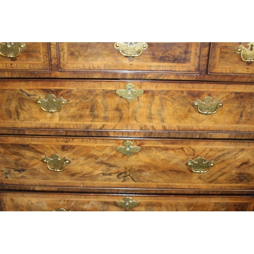 15 - EDWARDIAN 3/3 CHEST OF DRAWERS 
98 X 53 X 134CM