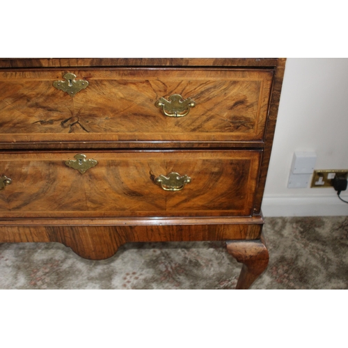 15 - EDWARDIAN 3/3 CHEST OF DRAWERS 
98 X 53 X 134CM